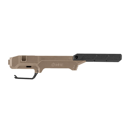 Le châssis LSS Gen3 te permet de personnaliser ton arme avec des forends, interfaces de crosse et accessoires, pour une construction précise et évolutive.